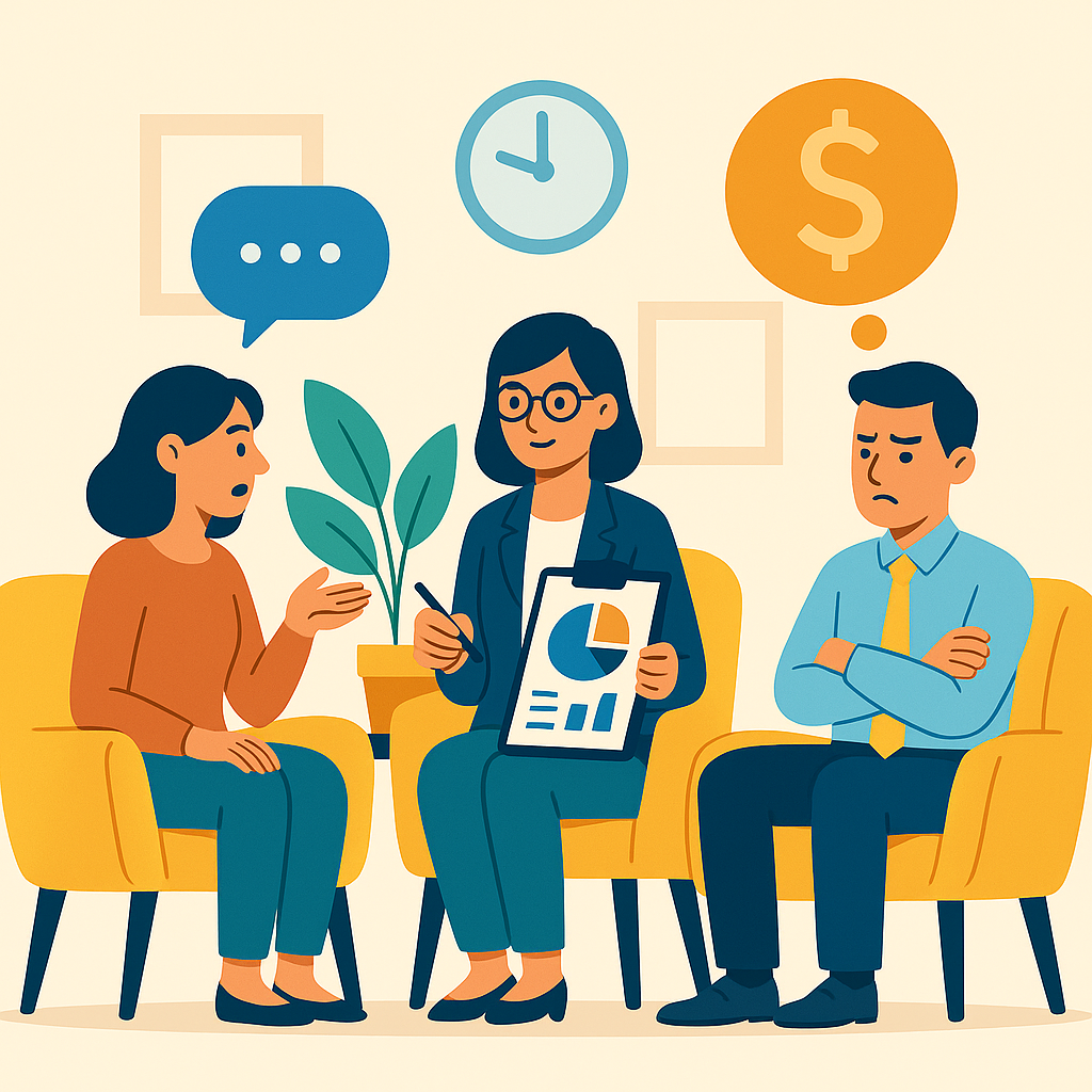 O que finanças tem a ver com terapia?
